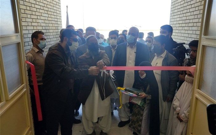 مدرسه 3 کلاسه رویش احسان در زاهدان افتتاح شد