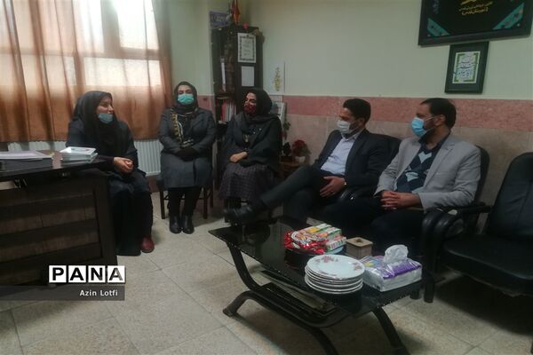 بازدید مدیر آموزش و پرورش شهرستان از کانون فرهنگی و تربیتی قدس