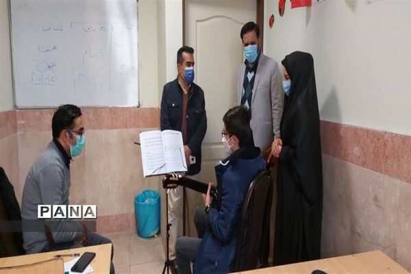 بازدید مدیر آموزش و پرورش شهرستان از کانون فرهنگی و تربیتی قدس