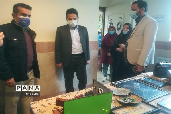 بازدید مدیر آموزش و پرورش شهرستان از کانون فرهنگی و تربیتی قدس