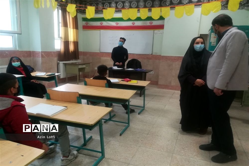 بازدید مدیر آموزش و پرورش شهرستان از کانون فرهنگی و تربیتی قدس