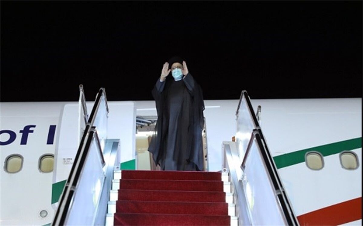 رئیس‌جمهوری اسلامی ایران وارد عشق‌آباد شد