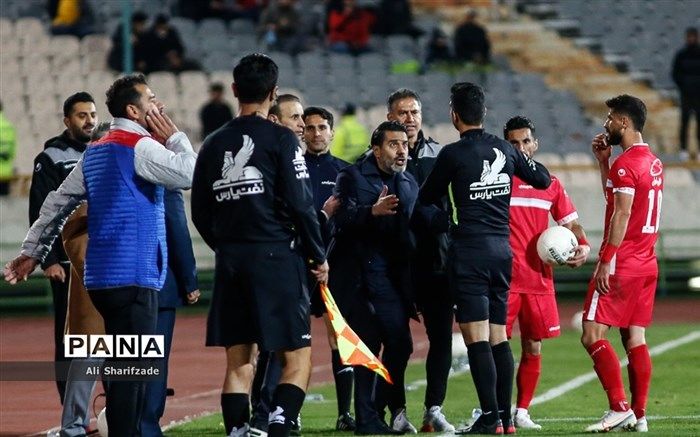 نامه‌نگاری‌های پرسپولیس در اعتراض به اشتباهات داوری