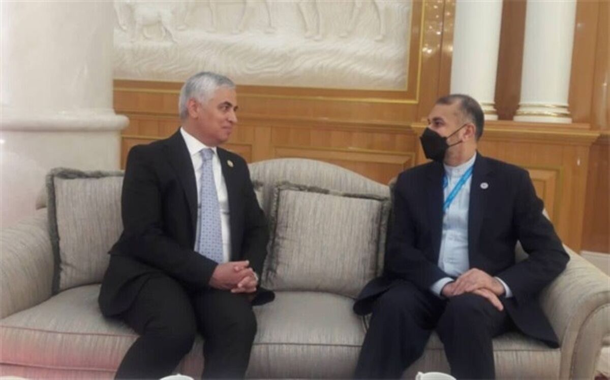 امیرعبداللهیان با دبیرکل اکو دیدار کرد