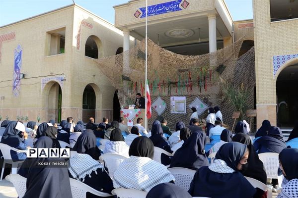یادواره سردار شهید حاج علی نوری در هنرستان تلاش شهر اسیر