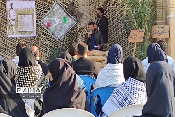 یادواره سردار شهید حاج علی نوری در هنرستان تلاش شهر اسیر