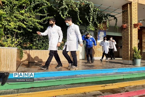 اجرای مانور سراسری زلزله در مدارس منطقه ۱۳