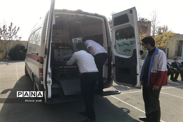 بیست و سومین مانور سراسری زلزله در ورامین