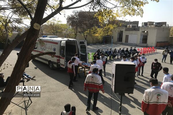 بیست و سومین مانور سراسری زلزله در ورامین