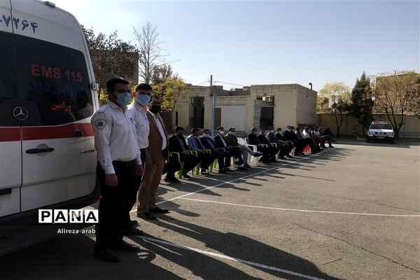 بیست و سومین مانور سراسری زلزله در ورامین
