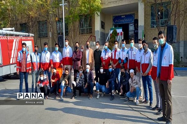 بیست و سومین مانور سراسری زلزله در ورامین