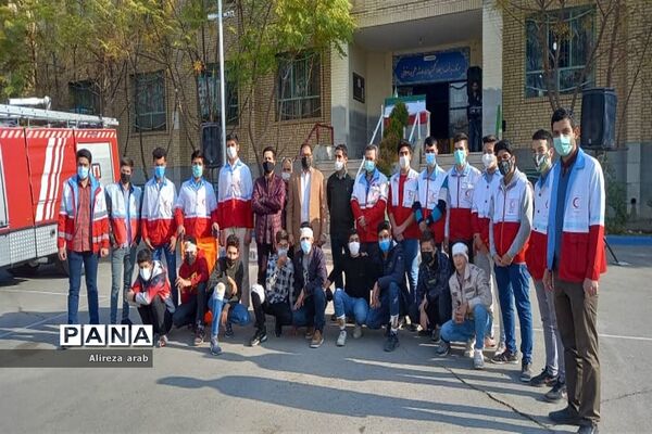 بیست و سومین مانور سراسری زلزله در ورامین