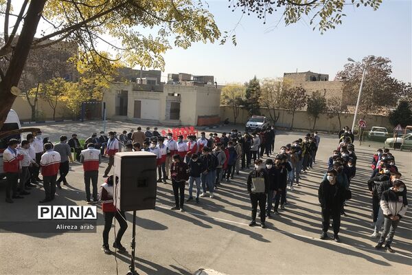 بیست و سومین مانور سراسری زلزله در ورامین