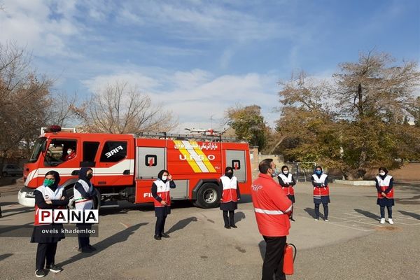 بیست و سومین مانور سراسری زلزله در ارومیه