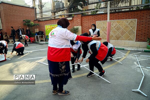 بیست و سومین دوره مانور سراسری زلزله در مدارس