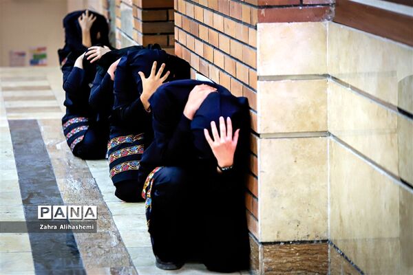 بیست و سومین دوره مانور سراسری زلزله در مدارس