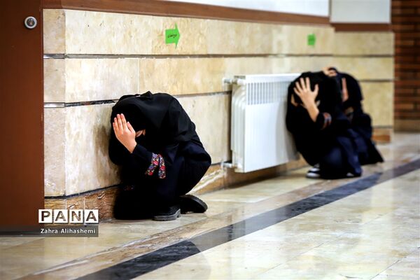 بیست و سومین دوره مانور سراسری زلزله در مدارس
