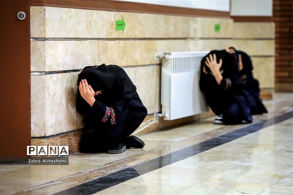 بیست و سومین دوره مانور سراسری زلزله در مدارس