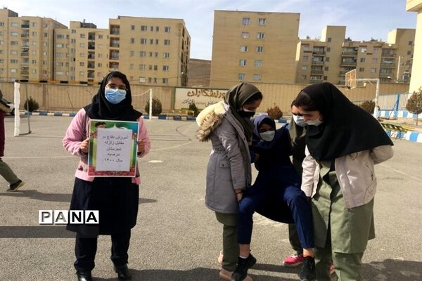بیست و سومین مانور سراسری زلزله در مدارس چهارمحال بختیاری