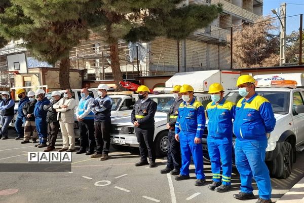 برگزاری مانور سراسری زلزله و ایمنی در البرز