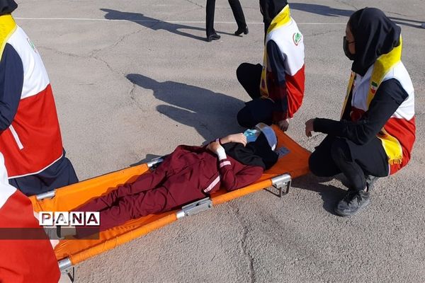 بیست و سومین مانور زلزله در جوادآباد