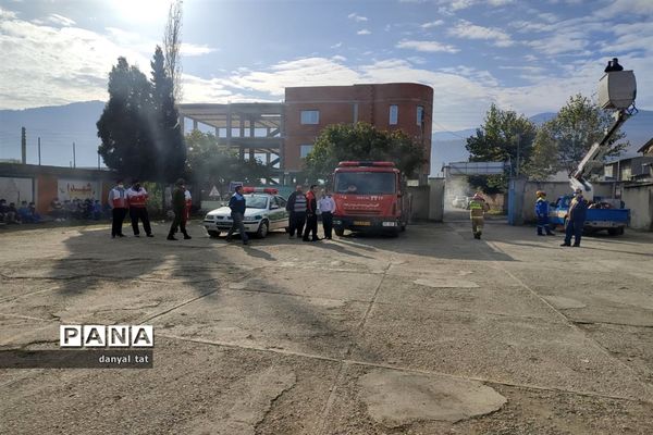 بیست و سومین مانور زلزله و ایمنی مدارس در گلوگاه