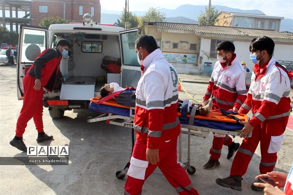 بیست و سومین مانور زلزله و ایمنی مدارس در گلوگاه