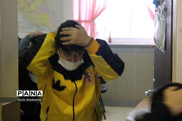 بیست و سومین مانور زلزله و ایمنی مدارس در گلوگاه