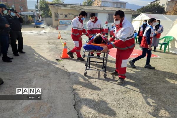 بیست و سومین مانور زلزله و ایمنی مدارس در گلوگاه