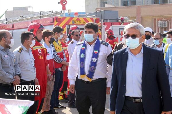 بیست و سومین مانور زلزله در ناحیه سه اهواز