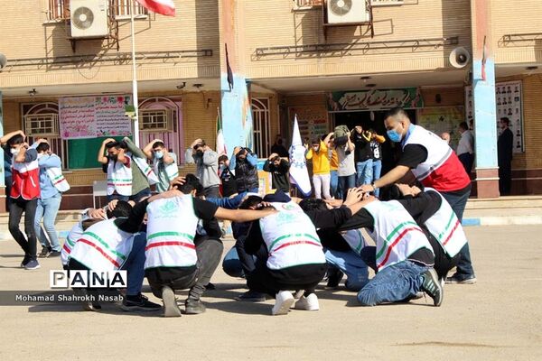 بیست و سومین مانور زلزله در ناحیه سه اهواز