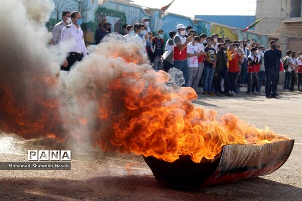 بیست و سومین مانور زلزله در ناحیه سه اهواز