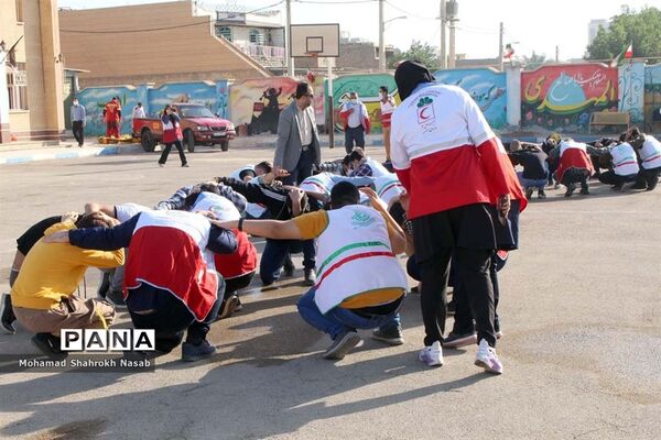بیست و سومین مانور زلزله در ناحیه سه اهواز