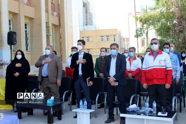 مانور سراسری زلزله و ایمنی در مدارس بوشهر