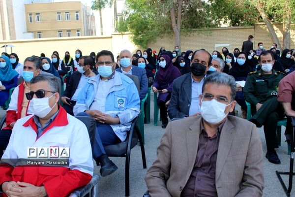 مانور سراسری زلزله و ایمنی در مدارس بوشهر
