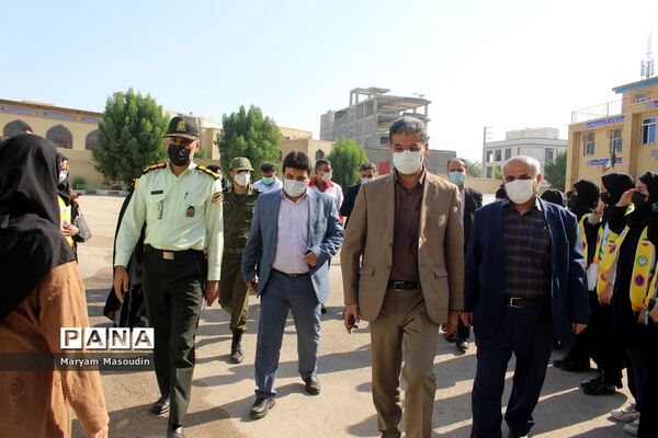 مانور سراسری زلزله و ایمنی در مدارس بوشهر