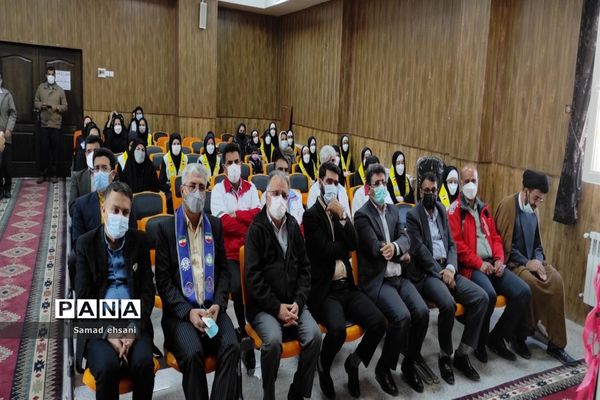 مانور سراسری زلزله در مدرسه دخترانه مصلی نژاد شهر یاسوج