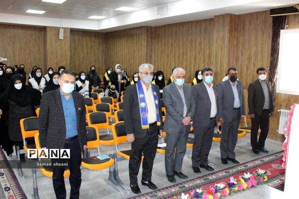 مانور سراسری زلزله در مدرسه دخترانه مصلی نژاد شهر یاسوج