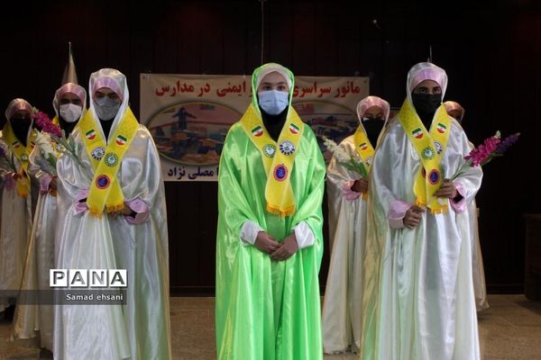 مانور سراسری زلزله در مدرسه دخترانه مصلی نژاد شهر یاسوج