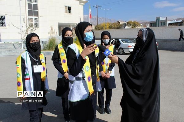 مانور سراسری زلزله در مدرسه دخترانه مصلی نژاد شهر یاسوج