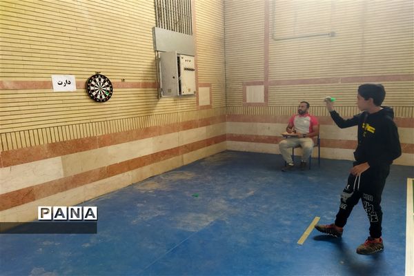 برگزاری مسابقات ورزشی دانش‌آموزان ویژه هفته بسیج در شهرستان حمیدیه