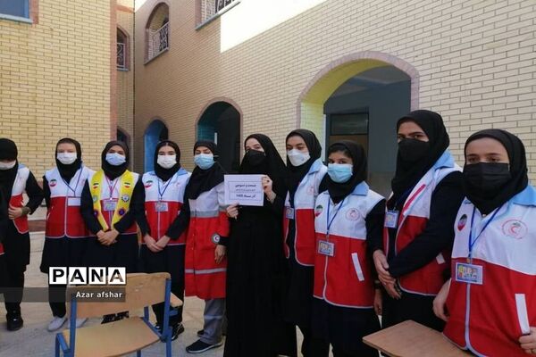 مانور زلزله و ایمنی در مدارس دشتستان