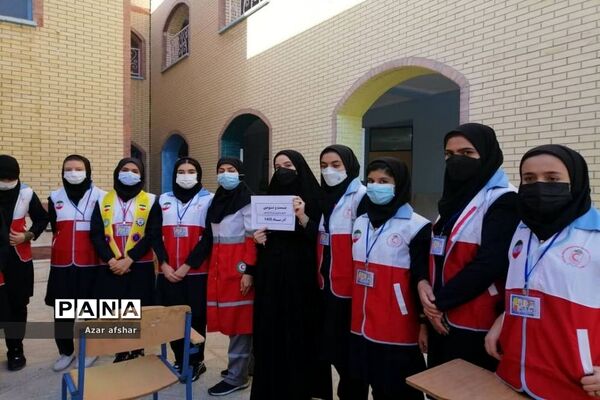 مانور زلزله و ایمنی در مدارس دشتستان