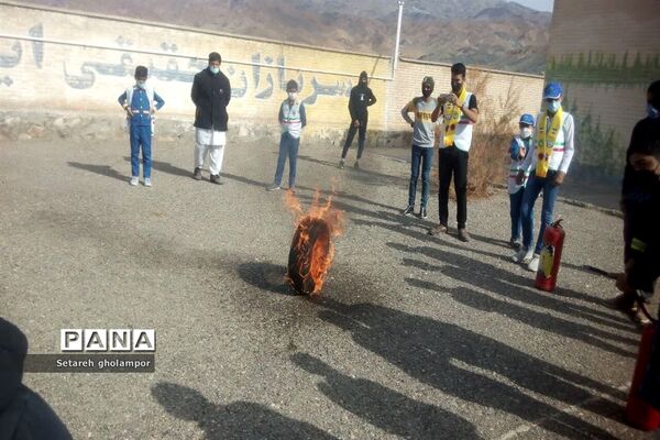 بیست و سومین مانور سراسری زلزله در شهر گزیک خراسان جنوبی