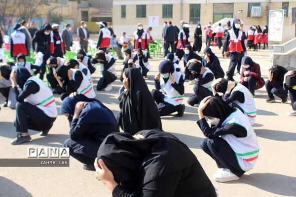 بیست و سومین مانور سراسری زلزله و ایمنی در قم