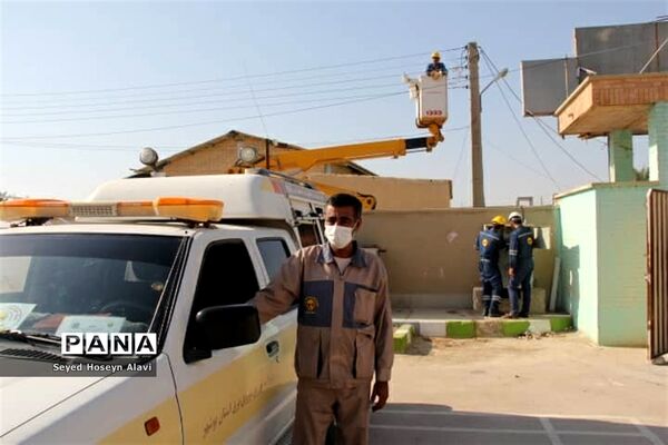 مانور زلزله و ایمنی در مدارس شهرستان دشتی