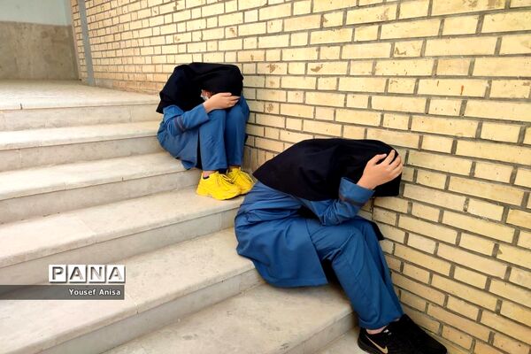 مانور زلزله و ایمنی در مدارس منطقه بردخون