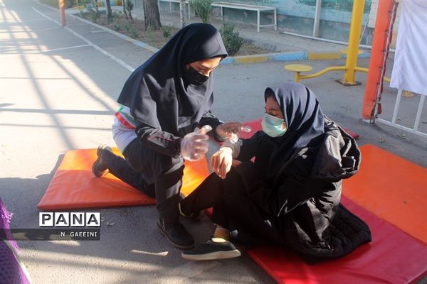 بیست و سومین مانور سراسری زلزله در  قم-2