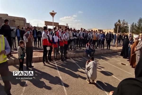 بیست و سومین مانور سراسری زلزله در  قم