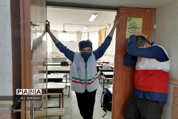 بیست و سومین مانور سراسری زلزله در  قم